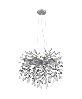 Svietidlo závesné  krištáľové GLOBO 64138H1S QUEENA