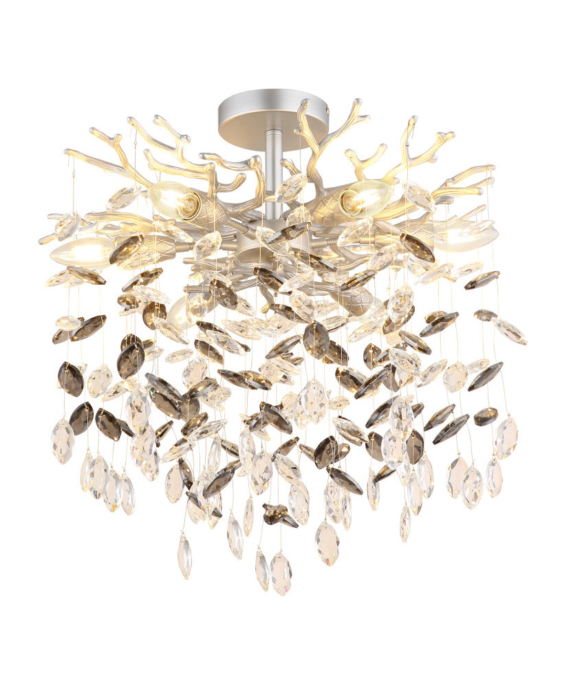 Svietidlo stropné krištáľové GLOBO 64138DS QUEENA