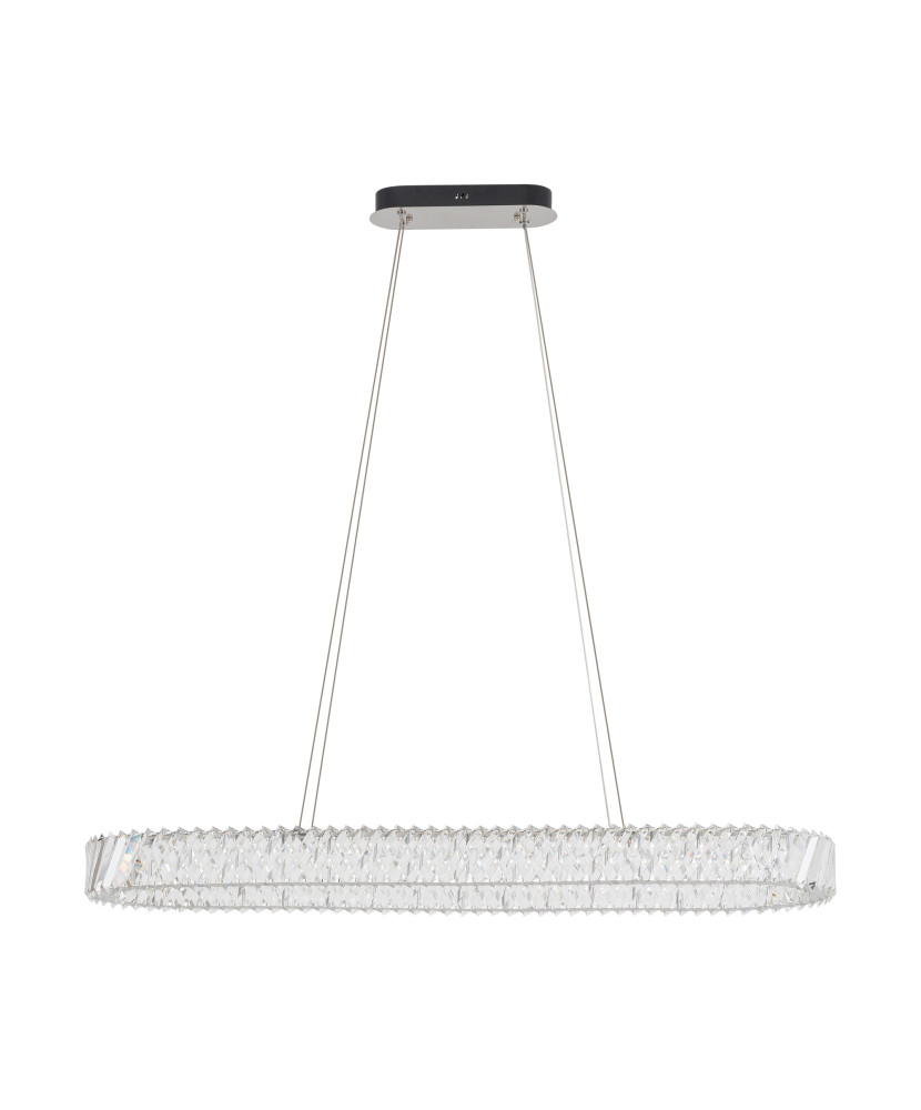 Závesné krištáľové svietidlo Nowodvorski LUXORA LED 11707 LED 40W 3000K 3600lm