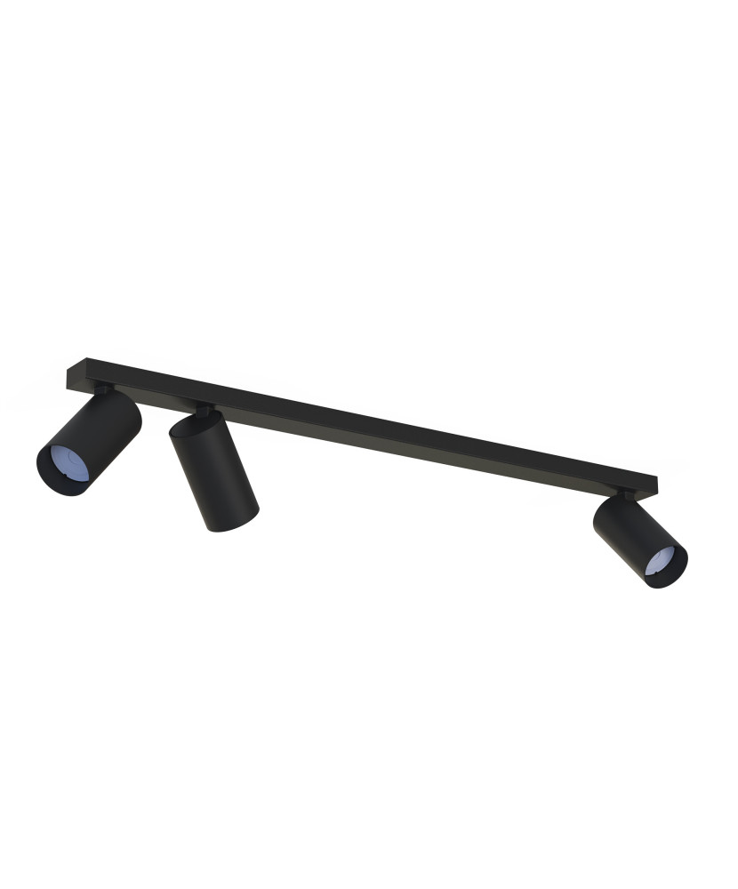 Stropné svietidlo Nowodvorski MONO III BLACK 7842 3xGU10 10W 230V čierne
