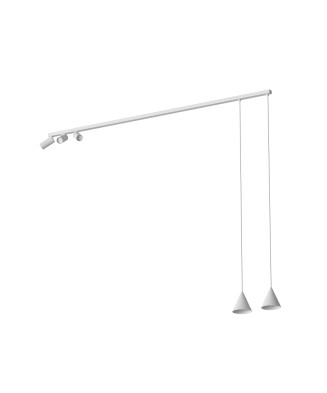 Závesné svietidlo Nowodvorski FOURTY 11446 3xGU10 R35 ,2xGU10 R50 biela