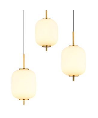 Závesné svietidlo GLOBO 15217-6 EWALD LED 40W 230V, zdroj 4650lm, výstup 2176lm, 3000K