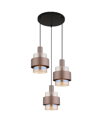 Závesné svietidlo GLOBO 15560-3HA MILLEY 3xE27, max. 60W 230V