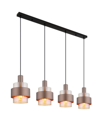 Závesné svietidlo GLOBO 15560-4HA MILLEY 4xE27, max. 60W 230V