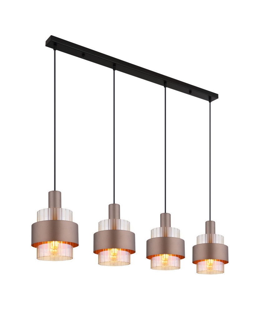 Závesné svietidlo GLOBO 15560-4HA MILLEY 4xE27, max. 60W 230V