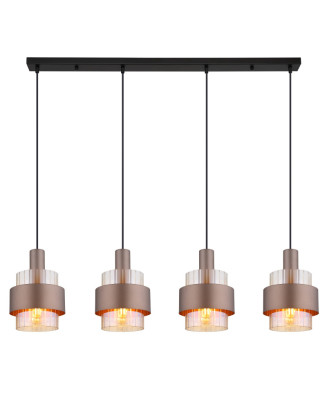 Závesné svietidlo GLOBO 15560-4HA MILLEY 4xE27, max. 60W 230V