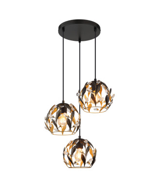 Závesné svietidlo GLOBO 15759-3HR MIKA 3xE27, max. 40W 230V