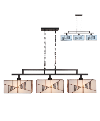 Závesné svietidlo Prezent TIFFANY 216 3xE27 60W