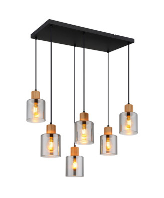 Závesné svietidlo GLOBO 15768-6 ALEIDIS 6xE27 25W 230V