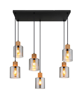 Závesné svietidlo GLOBO 15768-6 ALEIDIS 6xE27 25W 230V