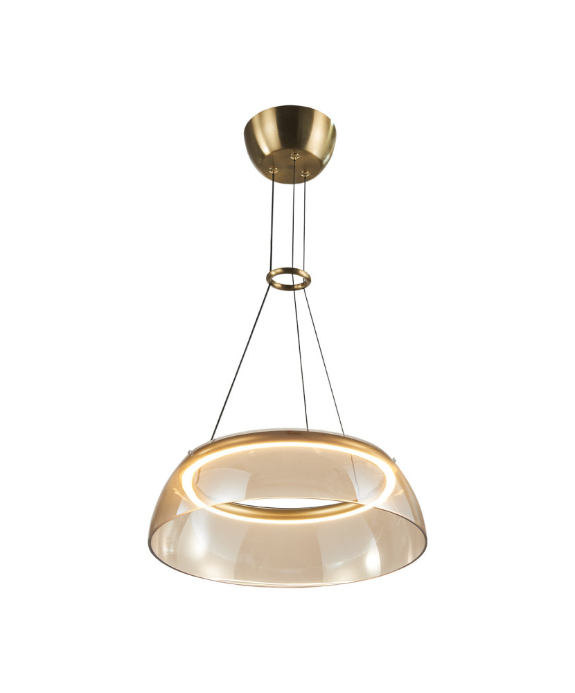 Zavesné svietidlo Italux Torpe PND-24030-1-GD LED 19W 1097lm 3000K