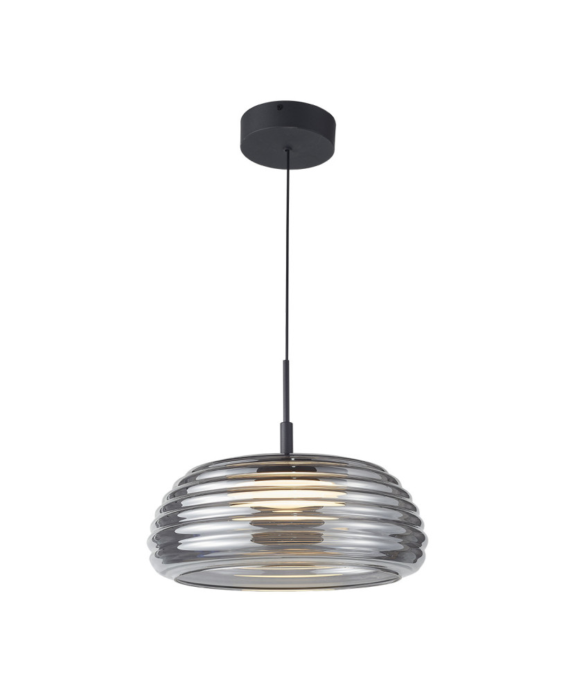 Závesné svietidlo Italux Loculi PND-24040-BK-SG LED 20W