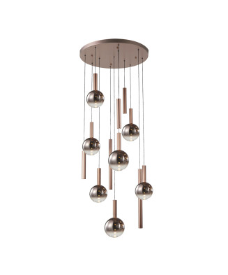 Závesné svietidlo Italux Camino PND-24038-12A-COPP LED 60W 3000K 2469lm