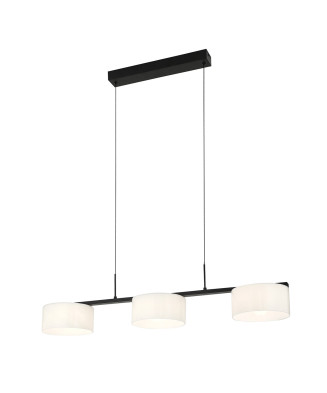 Závesné svietidlo Italux Austis PND-02836-3-BK LED 24W 3700lm