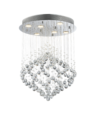 Luxera 62412 CHESTER závesné krištáľové svietidlo