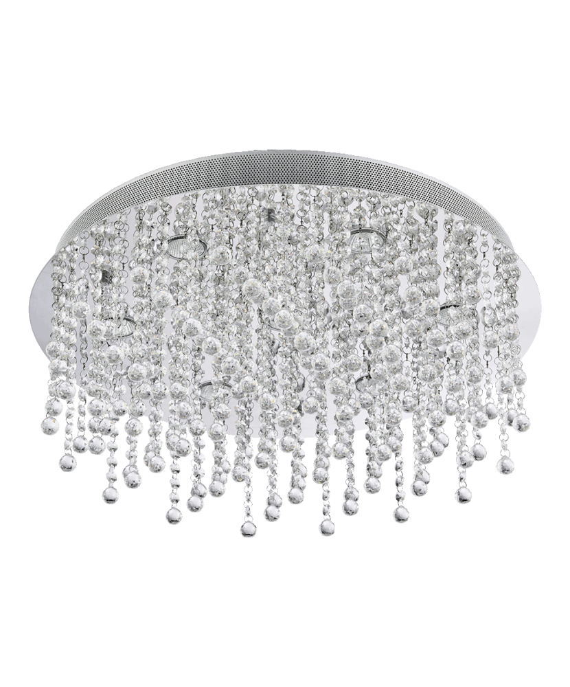 LUXERA DARZEDA 64395 stropné krištáľové svietidlo