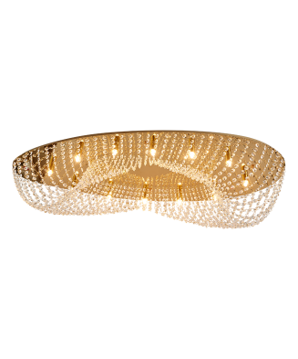 LUXERA ELIPTHON 62442 stropné krištáľové svietidlo 12xG9 230V