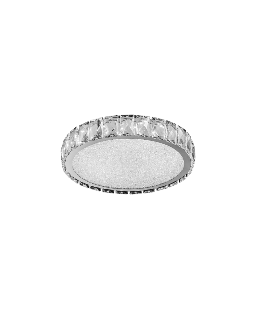 Luxera 62406 GIRO stropné krištáĺové svietidlo LED 20W