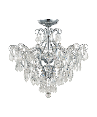 Luxera 33304 GRANADA krištáľové svietidlo 6xE14 40W