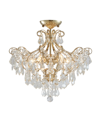 LUXERA GRANADA 62439 krištáľové svietidlo 6xE14 40W