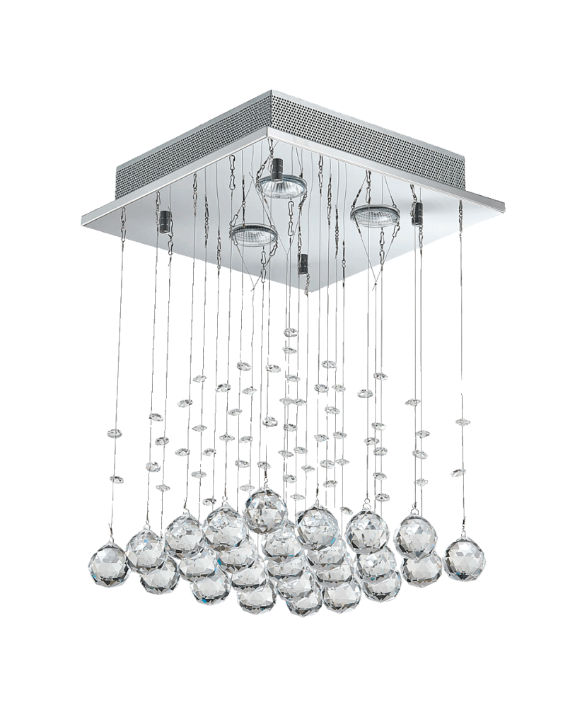 Luxera 62425 KILLYS stropné krištáľové svietidlo