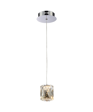 Luxera 62404 POLAR závesné krištáľové svietidlo LED 5W