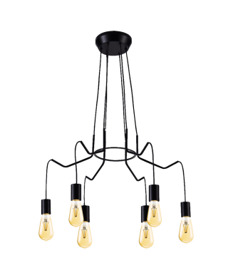 Prezent 17205 CASCADE  závesné svietidlo 6xE27 40W