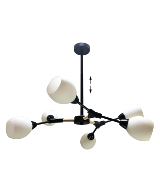 Prezent 18300 CITTERIO závesné svietidlo 6xE14 40W