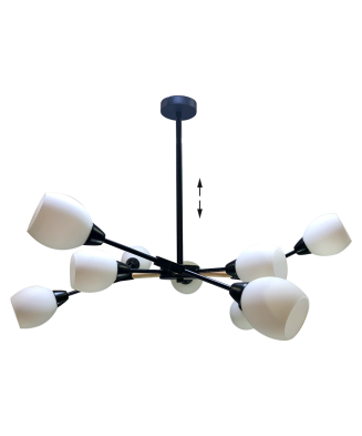 Prezent 18301 CITTERIO závesné svietidlo 9 x E14 40W