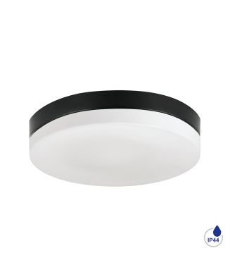 PREZENT PILLS BLACK 67114 IP44 stropné svietidlo 1xE27 60W