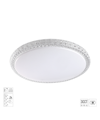 PREZENT AMBIA 71339 stropné svietidlo LED30W 3CCT