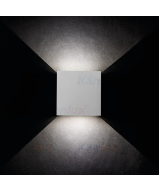 Kanlux 28992 REKA LED EL 7W-L-W nástenné svietidlo LED 7W IP54 4000K