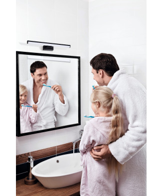 KANLUX 26685 ASTEN IP44 15W-NW-B kúpeľňové nástenné svietidlo LED