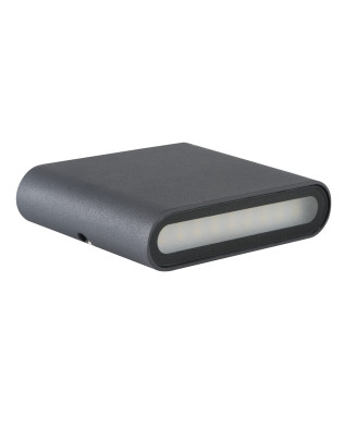 Kanlux 29270 GARTO LED EL 8W-GR nástenné svietidlo IP54 4000K