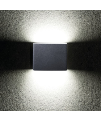 Kanlux 29270 GARTO LED EL 8W-GR nástenné svietidlo IP54 4000K