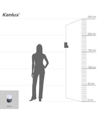 Kanlux 29010  VADRA 16L-UP záhradné svietidlo