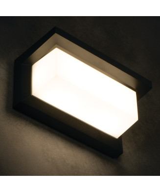 Kanlux 45817 LERTO EL 12W B vonkajšie svietidlo LED 12W 4000K 1200lm IP54