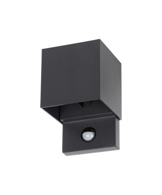 Kanlux 28994 REKA PIR EL 7W-L-GR nástenné svietidlo so senzorom 4000K IP54