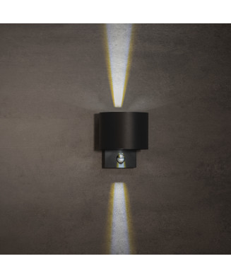 Kanlux 28995 REKA PIR EL 7W-L-GR nástenné svietidlo so senzorom 4000K IP54