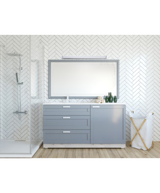 Kanlux 36659 AKVO IP44 15W-NW-B nástenné svietidlo IP44