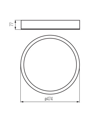 Kanlux JASMIN 470-WE