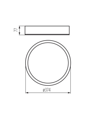 Kanlux JASMIN 370-WE