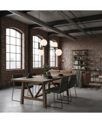 Italux Amily MDM-3974/4 BK,závesné svietidlo 4X25W G9