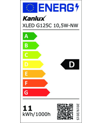 Kanlux 39088 XLED G125C 10,5W-NW Svetelný zdroj LED 10,5W 4000K 1521lm