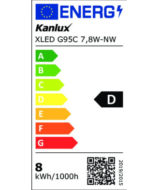 Kanlux 39086 XLED G95C 7,8W-NW Svetelný zdroj LED 7,8W 4000K 1055lm
