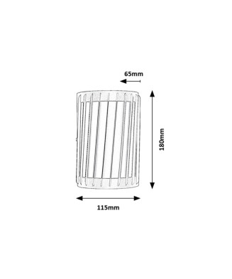 Rabalux 77206 Tamarite nástenné vonkajšie svietidlo LED 6W 4000K IP54