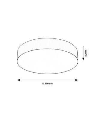 Rabalux 75066 Dolen Vonkajšie stropné svietidlo E27 3x MAX LED9W IP43