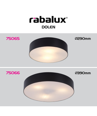 Rabalux 75066 Dolen Vonkajšie stropné svietidlo E27 3x MAX LED9W IP43