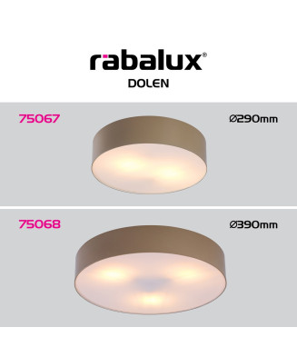Rabalux 75068 Dolen Vonkajšie stropné svietidlo E27 3x MAX LED9W IP43