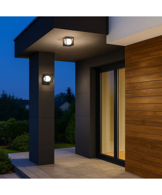 Rabalux 75069 Modane vonkajšie nástenné/stropné svietidlo E14 1x MAX 15W IP44